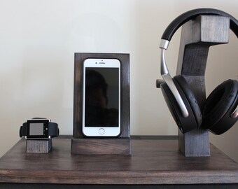 mobile watch with headphone