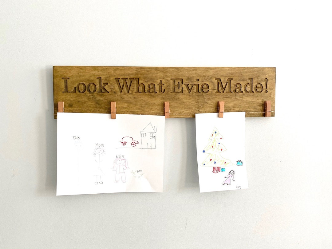Look What I Made Sign, Art Display Sign, Kids Artwork Display, Child