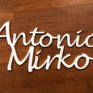 Name Sign - Wooden Name Sign - Name - Personalized Wall Sign