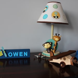 Personalized Name Plaque - Transportation Theme