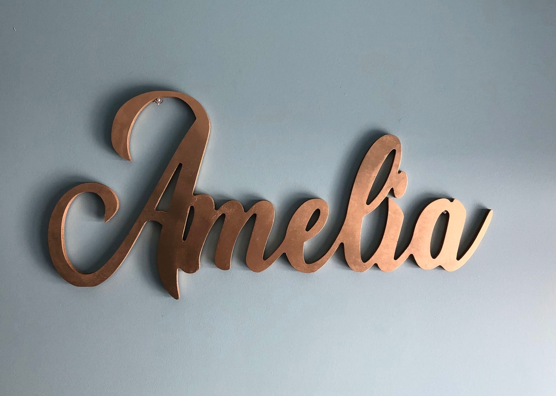 Name Sign - Wooden Name Sign - Name - Personalized Wall Sign - Etsy
