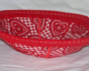 Valentine Fabric Bowl