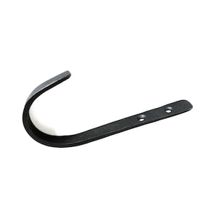 Gancio forgiato Ib Laursen 57124 appendiabiti industriale semplice nero