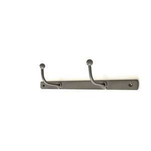 Ib Laursen 2-piece hook rail coat hook hook industrial plain grey 7198-18