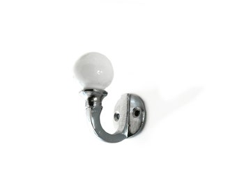 Wall hook ceramic ball country house nostalgia