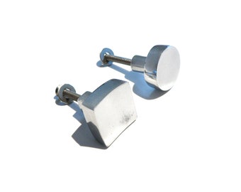 Furniture handle aluminum metal round square knob knob handle drawer handle