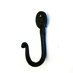 Ib Laursen wrought iron hook coat hook hook industrial simple black