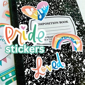 Stickers fierté Sticker allié LGBTQ Sticker arc-en-ciel cadeau allié Sticker espace sûr cadeau transgenre Sticker allié transgenre Sticker allié amoureux