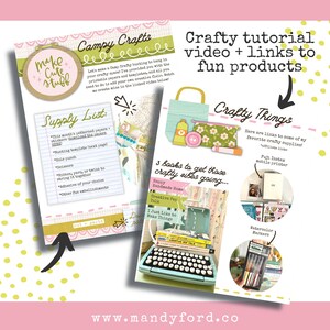 Camp Crafty Printable Magazine | Soul Care Art | Art Journaling Kit ...