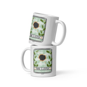 Richmond, Indiana Eclipse White Glossy Mug