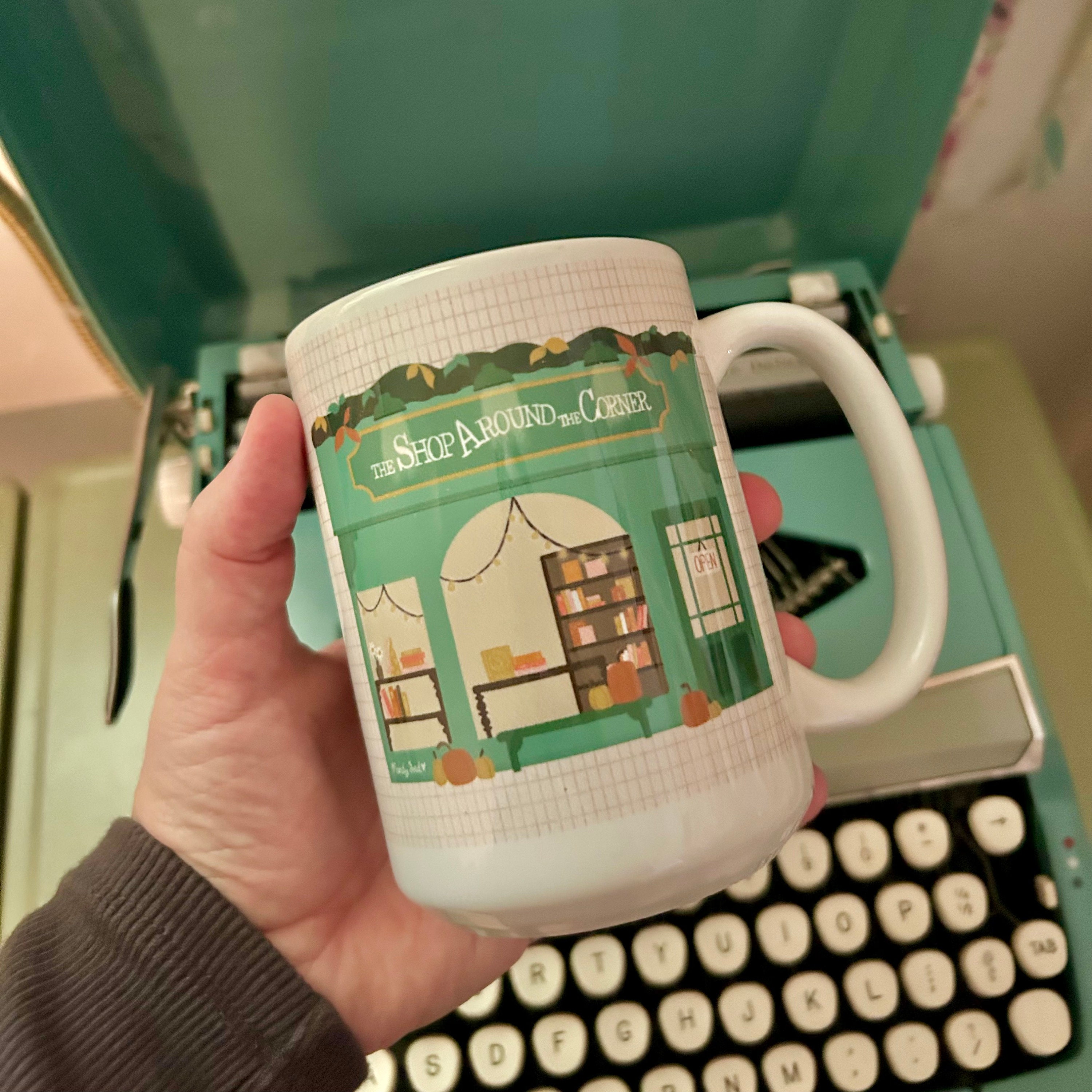 You've Got Mail Mug | the Shop Around the Corner Illustrated Mug - Etsy