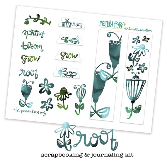 printable bible journaling kit planner stickers scrapbook kit etsy