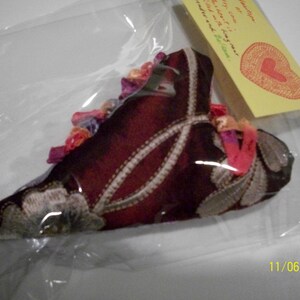 Fragrant lavender and balsam luxury heart