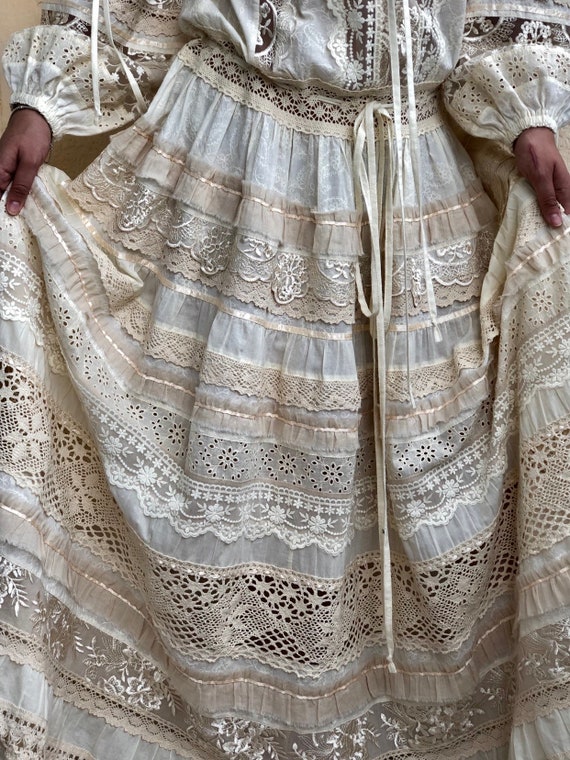 cream lace dress plus size