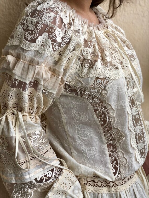 womens cream lace dress