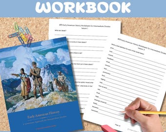Homeschool History Unit Study for American History Curriculum Beautiful Feet Books Early American History Printable Worksheets
