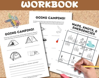 Survival Fertigkeit Einheit Studieren Printable Worksheets für Lehrer, Homeschooler, Eltern 32-seitiges Arbeitsheft