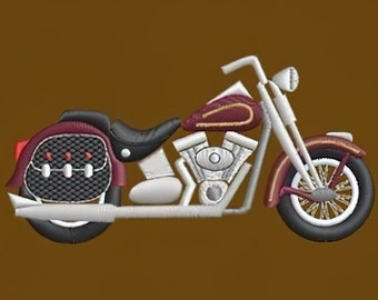 Harley Heritage SpringerEmbroidery Design