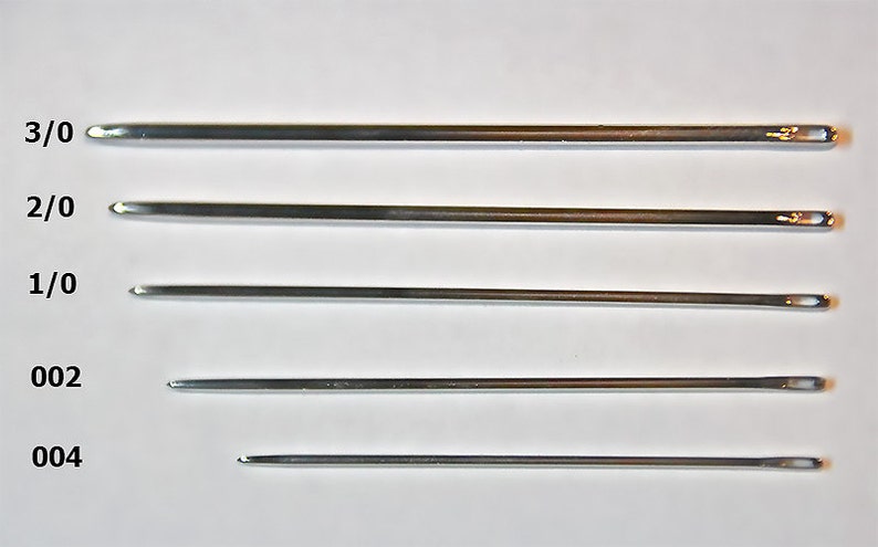 John James Blunt End Harness Needles, the best for leather, 25 needles per package image 2