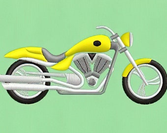 Victory Hammer Motorcycle Embroidery Design