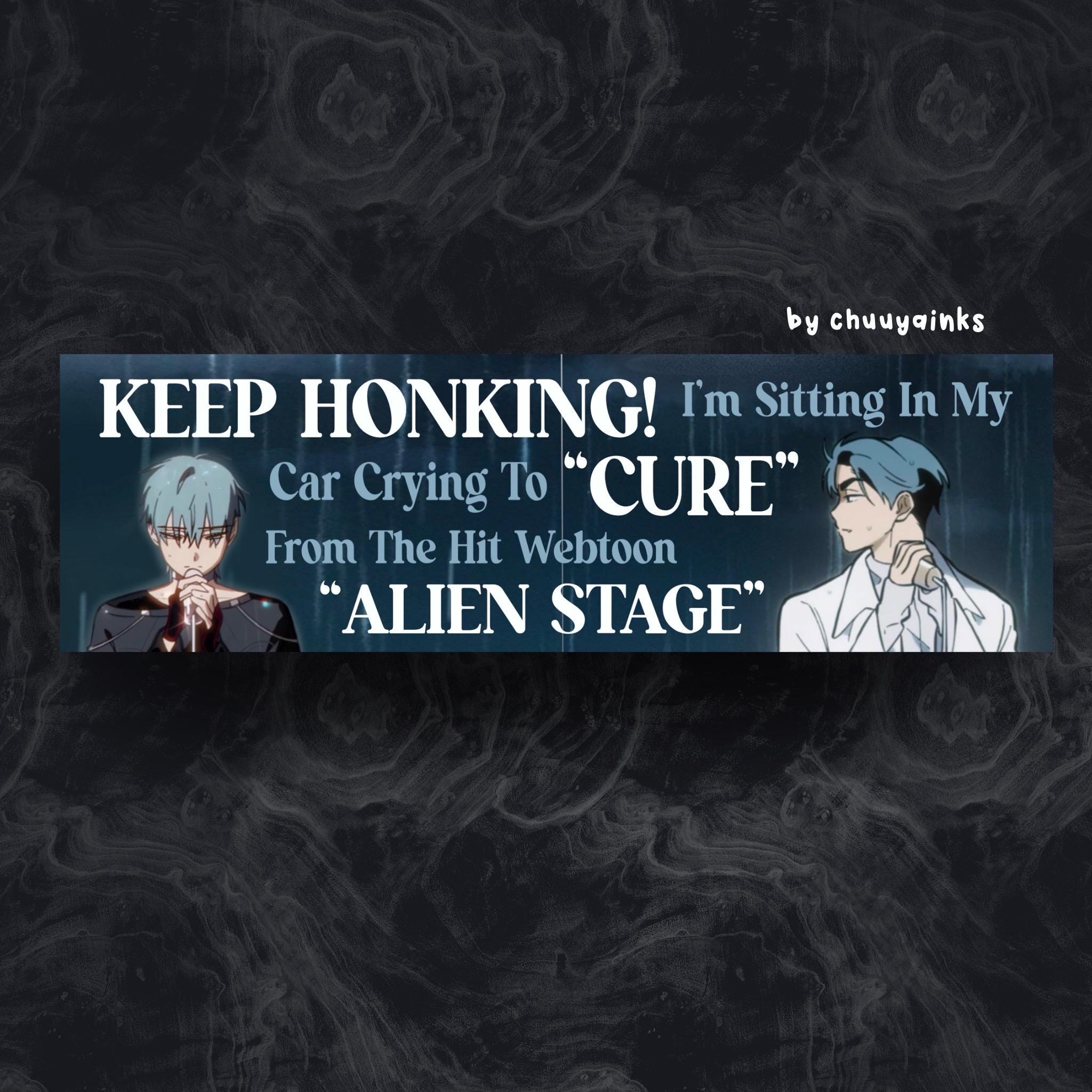 Alien Stage Ivantill Cure Bumper Sticker