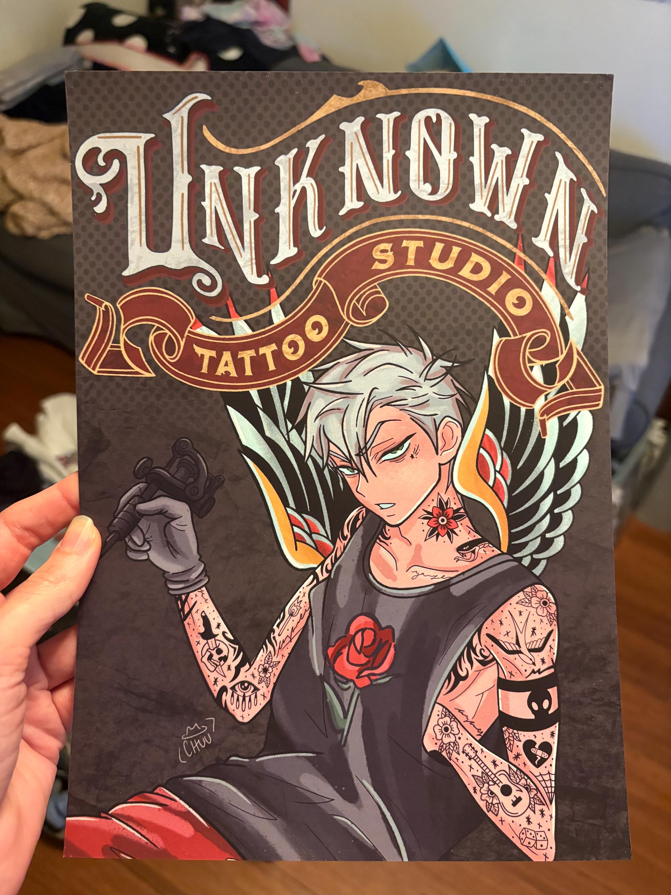 Tattoo Artist Till Alien Stage Print - Etsy