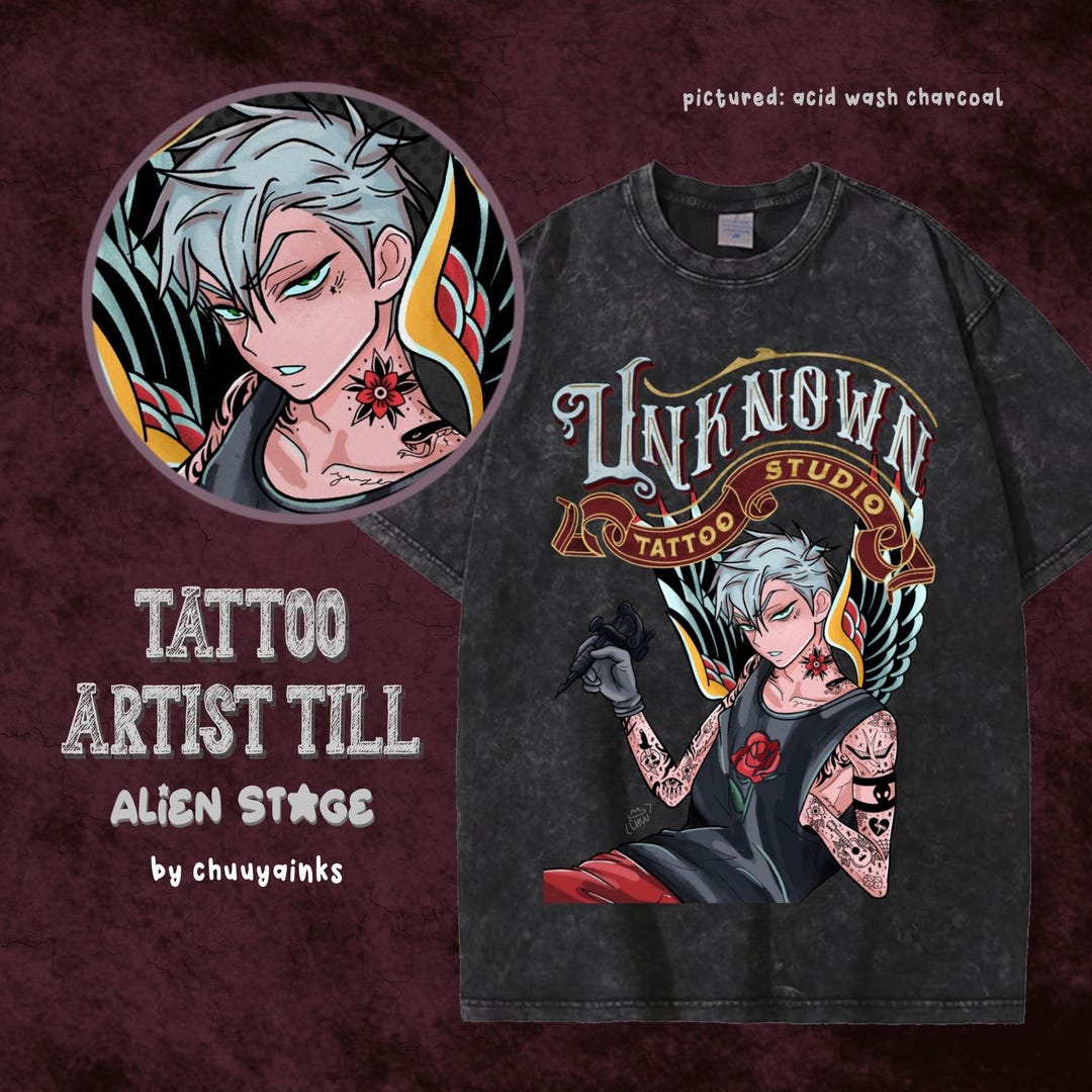 Artist Till Alien Stage T Shirt - Etsy