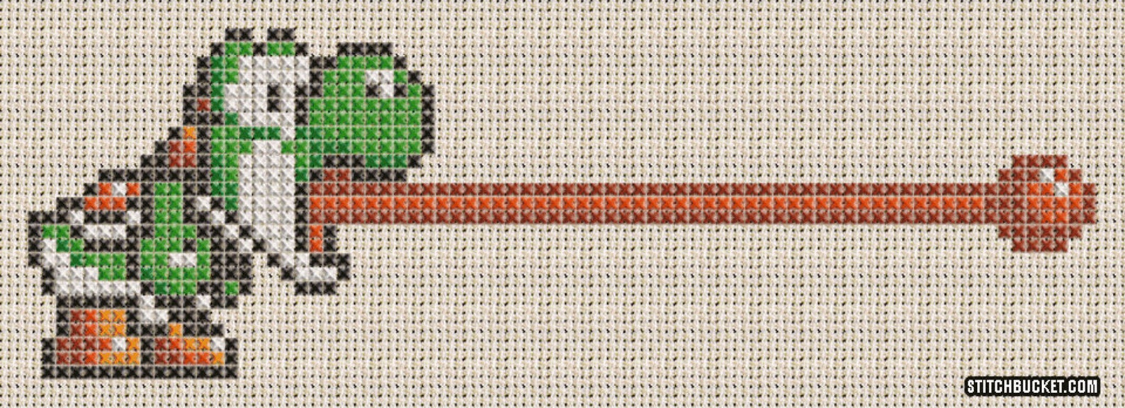 Yoshi Cross Stitch Pattern Etsy