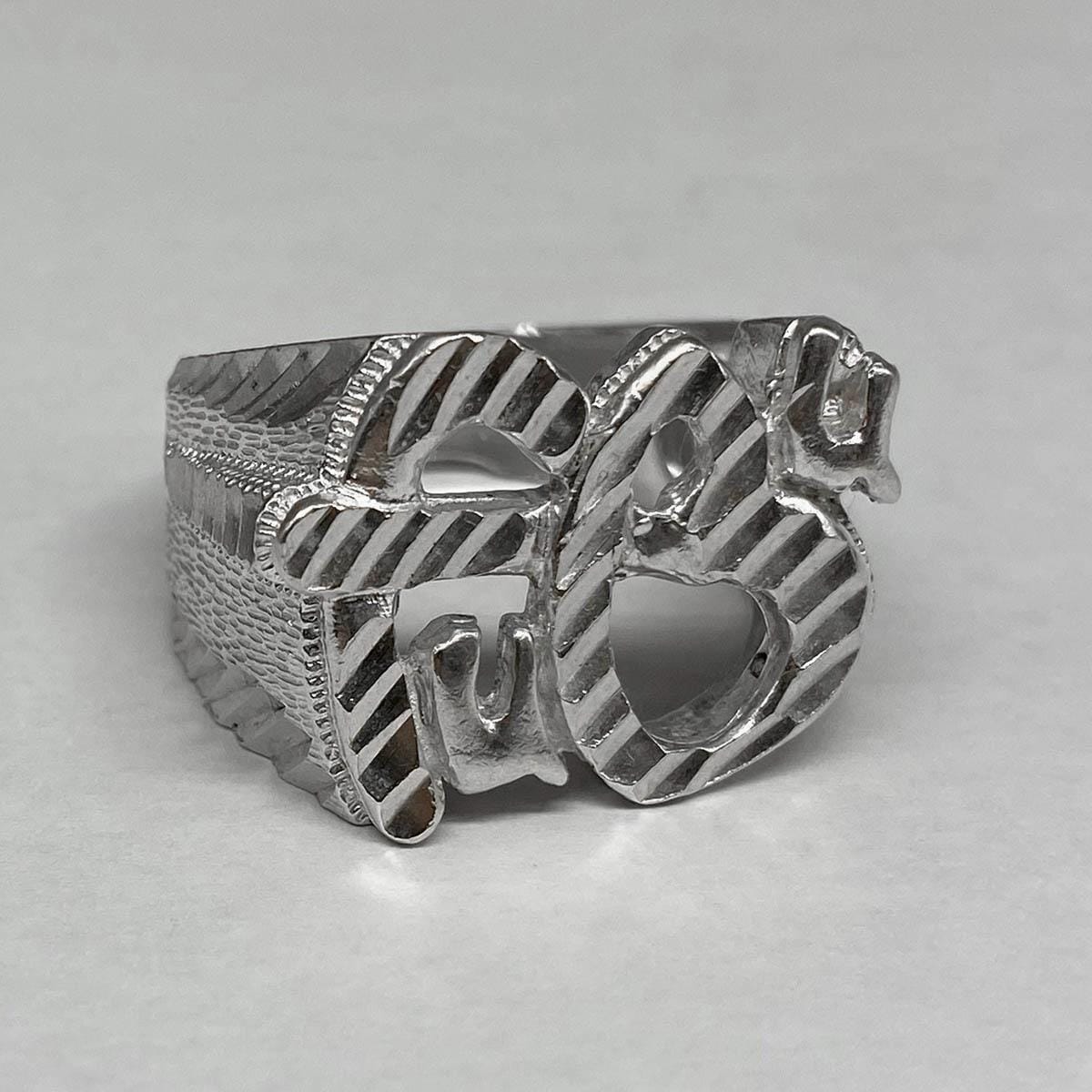 ☆nff☆ silver925 star logo wide ringsilver nff1 Vintage 