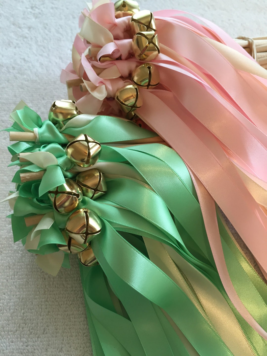 50 Wedding Wands/wedding Ribbon Wands/wedding Wand/wedding Etsy