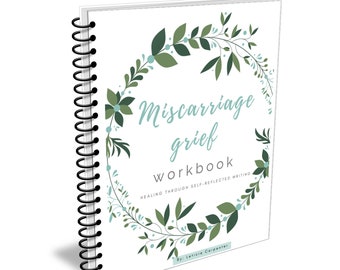 Miscarriage Grief journal | Pregnancy loss | Instant printable | Sympathy gift
