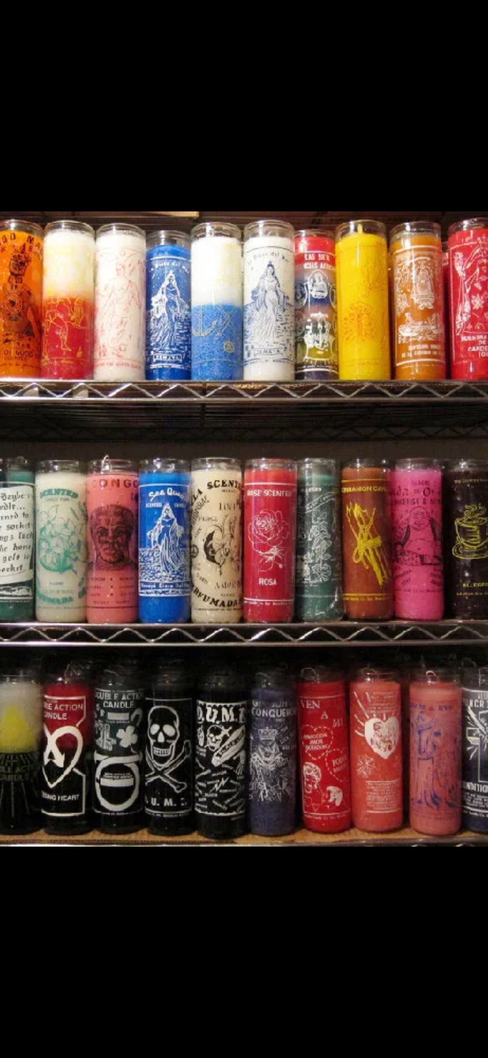 Santeria Candle Burning Service 7 Day Service Etsy