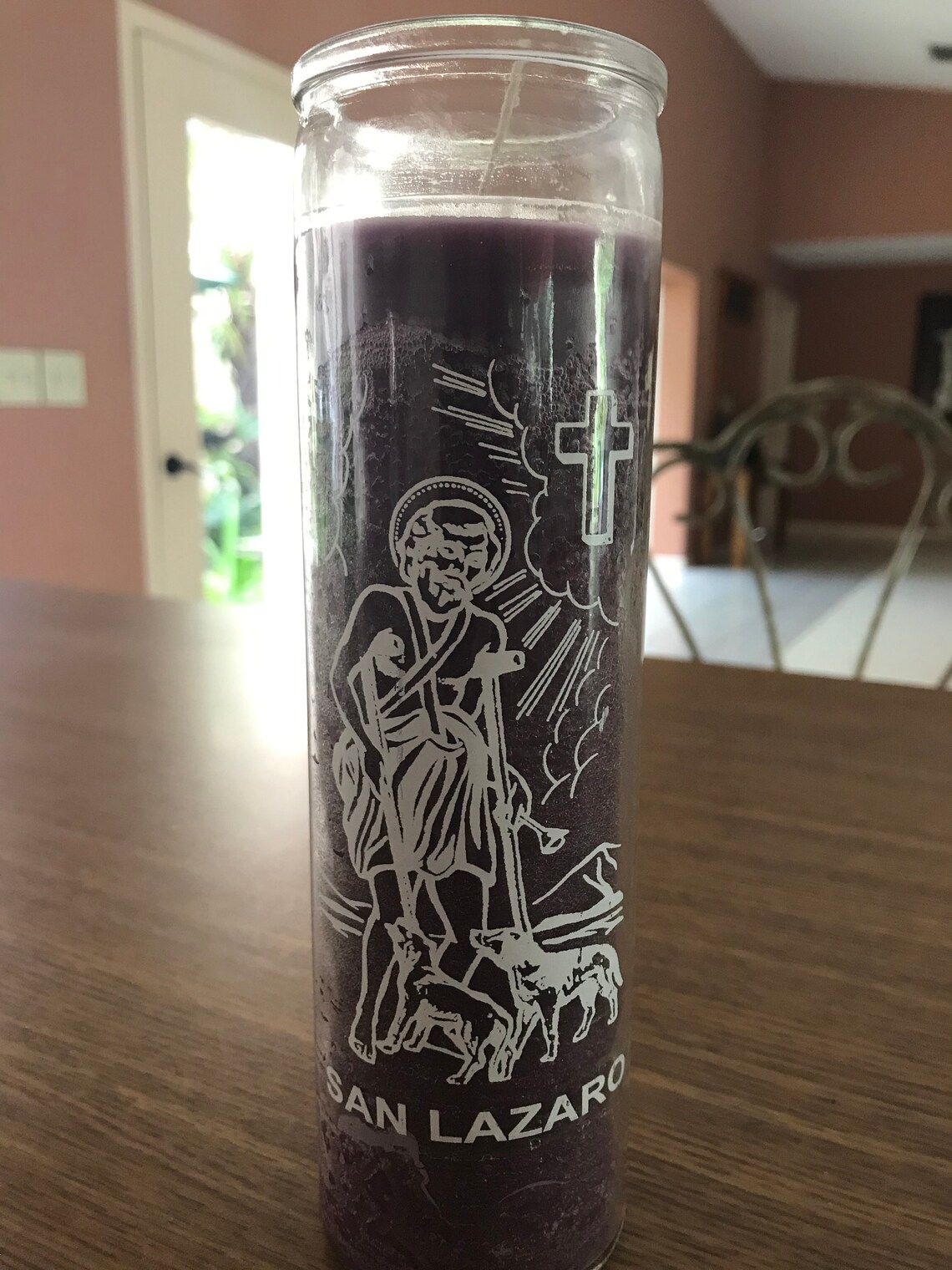 One San Lazarus St Lazaro 7 Day Novena Candle for Miracles and Etsy