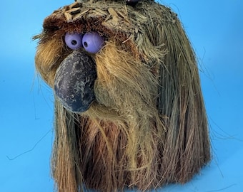 VTG Ken Arensbak Handmade Troll w/ Tag Original S Arts Studio Cosby TN Folk Art