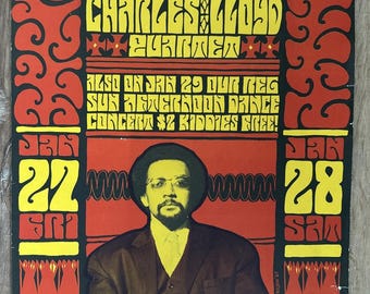 Bill Graham Fillmore Poster BG-47 Butterfield Blue Band 1967 Wes Wilson Original