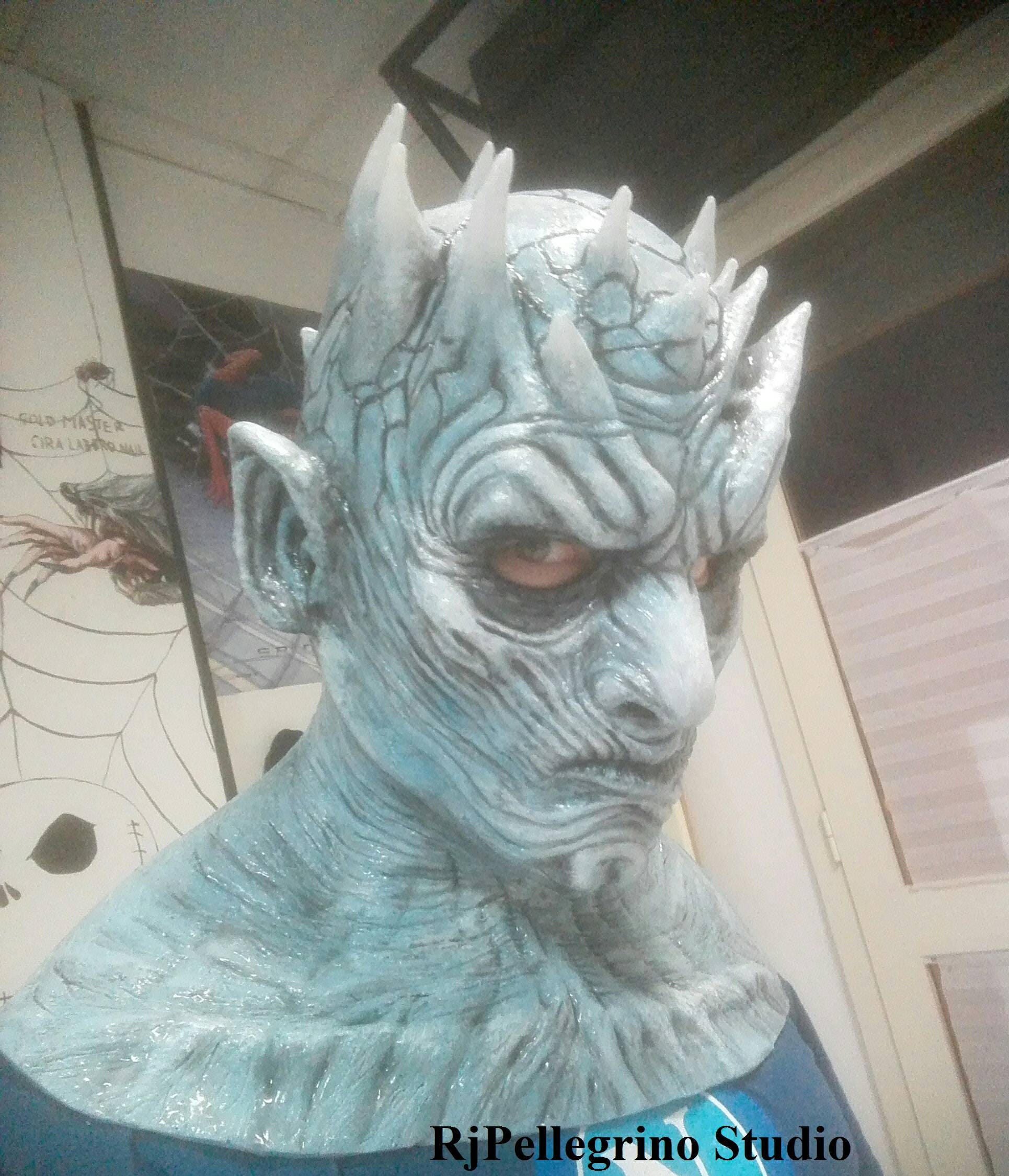 Game of Thrones Mask White Walkers Mask Cosplay Night King Zombie Latex  Masks with Wigs Halloween Party Costume - China Game of Thrones Mask and  Night's King Mask price