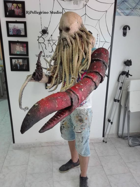 Davy Jones Mask Plus Accessories - Etsy