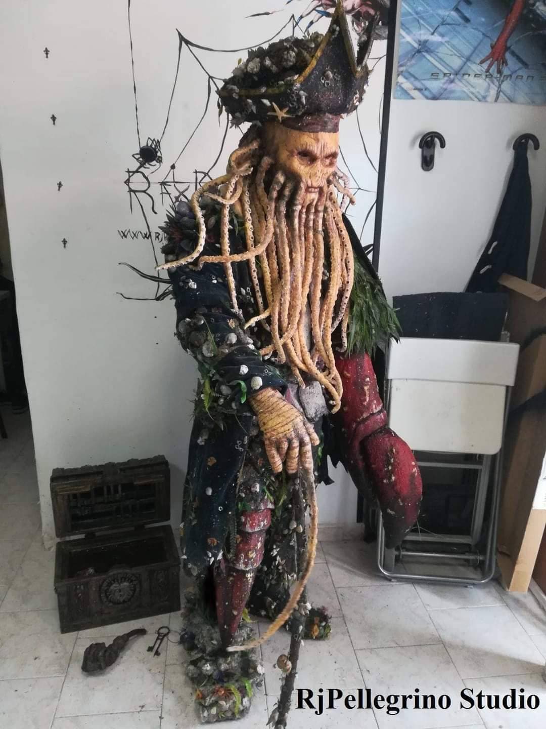 Davy Jones Costume Etsy UK