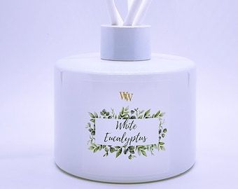 White Eucalyptus Diffuser | Essenza Gloss White | Aromatherapy Home Decor | Diffuser Oil | Essential Oil Diffuser