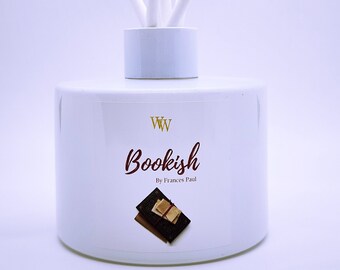 Bookish-verspreider | Essenza glanzend wit | Aromatherapie Woondecoratie | Diffusorolie | Verspreider voor etherische olie