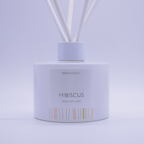 Hibiscus Reed Diffuser | Essenza Gloss White | Aromatherapy