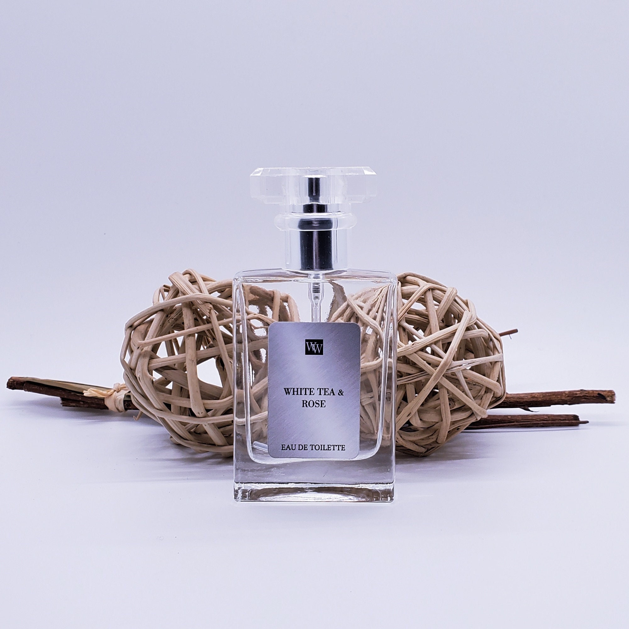 White Tea Rose Perfume Fine Fragrance Body Mist Body Spray
