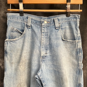 ラングラーデニムショーツ 33X10 実寸