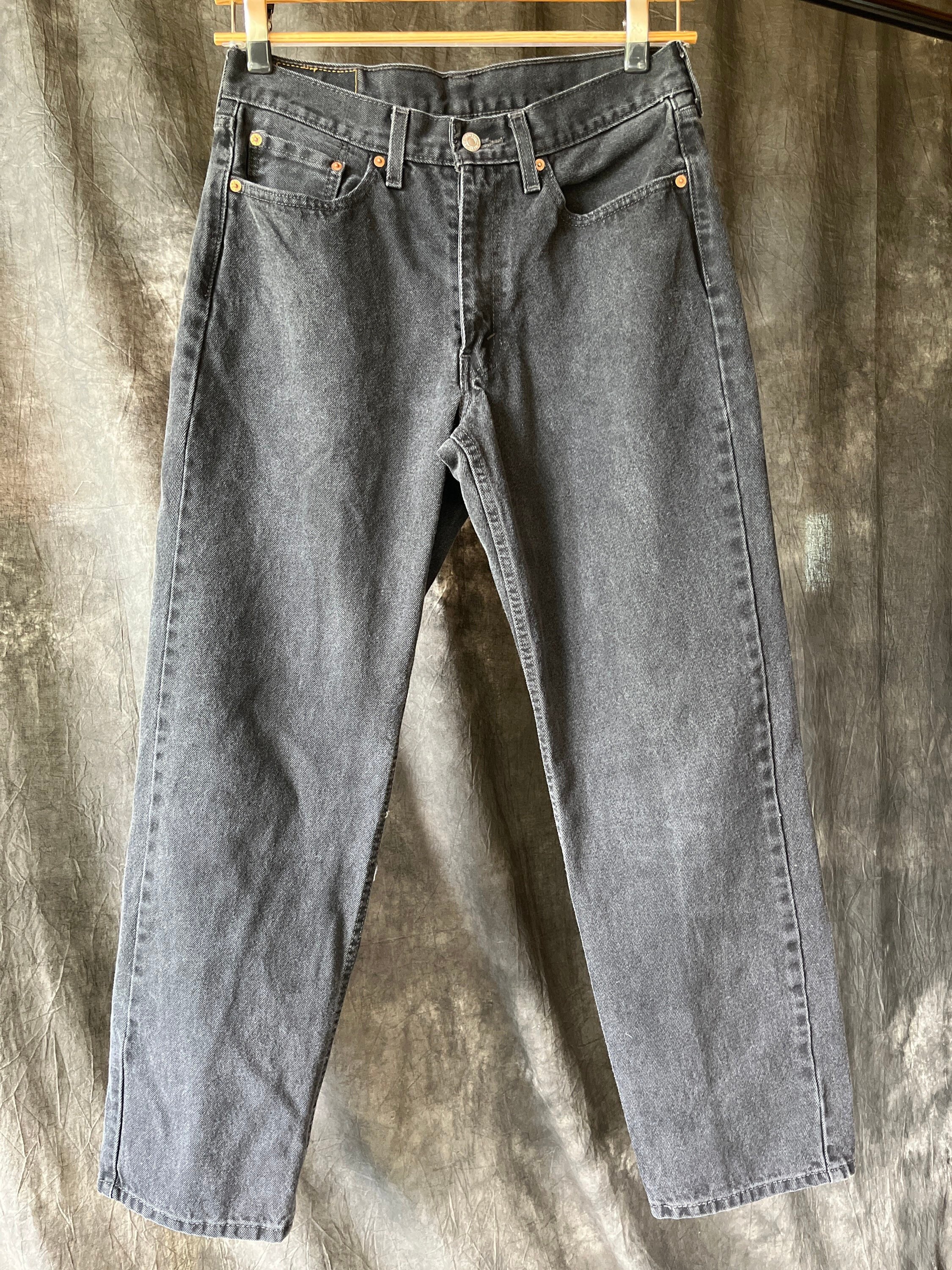 Levi's 550 Grey Jeans 33X32 Actual UK