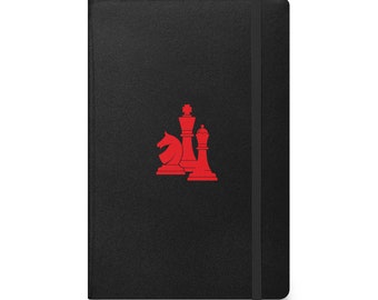 Cuaderno de ajedrez encuadernado en tapa dura