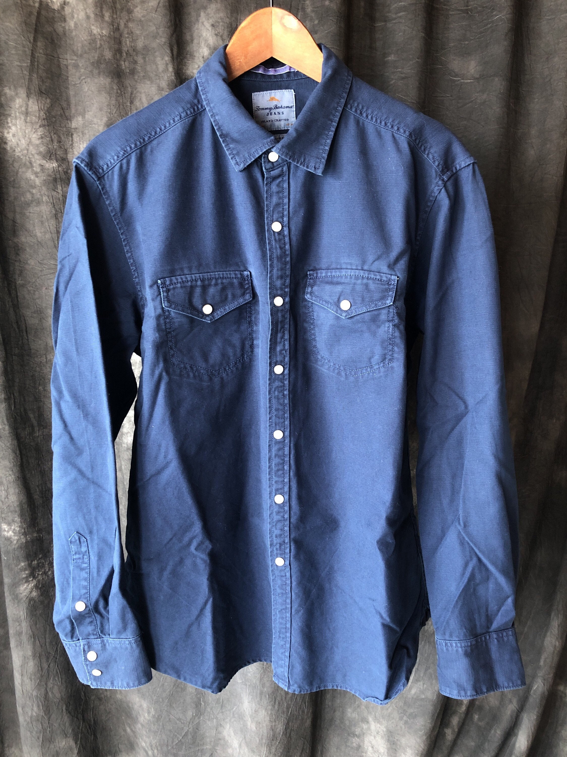 Tommy Bahama Jeans Shirt Mens Medium | Etsy