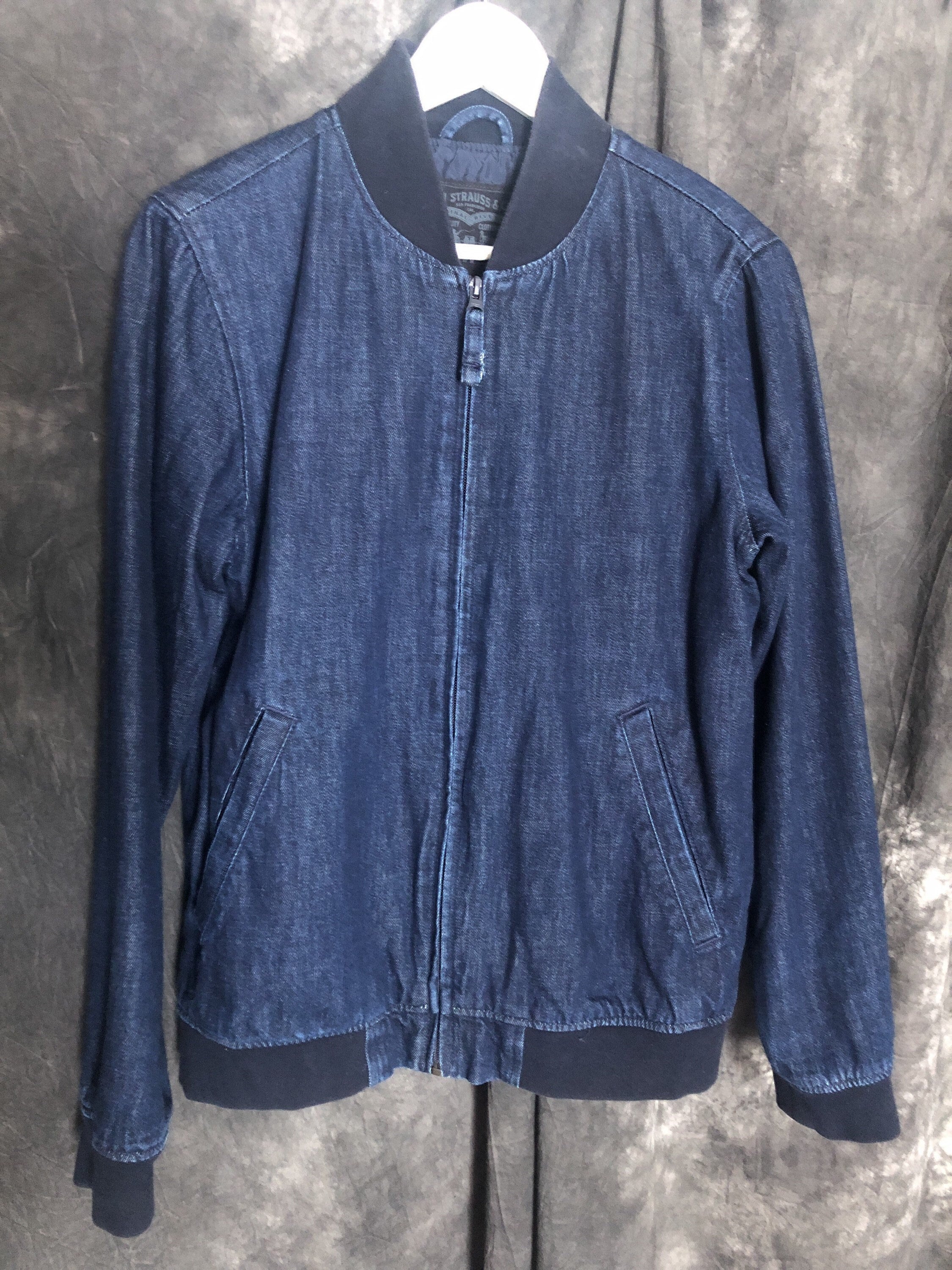 Levis denim hotsell bomber jacket