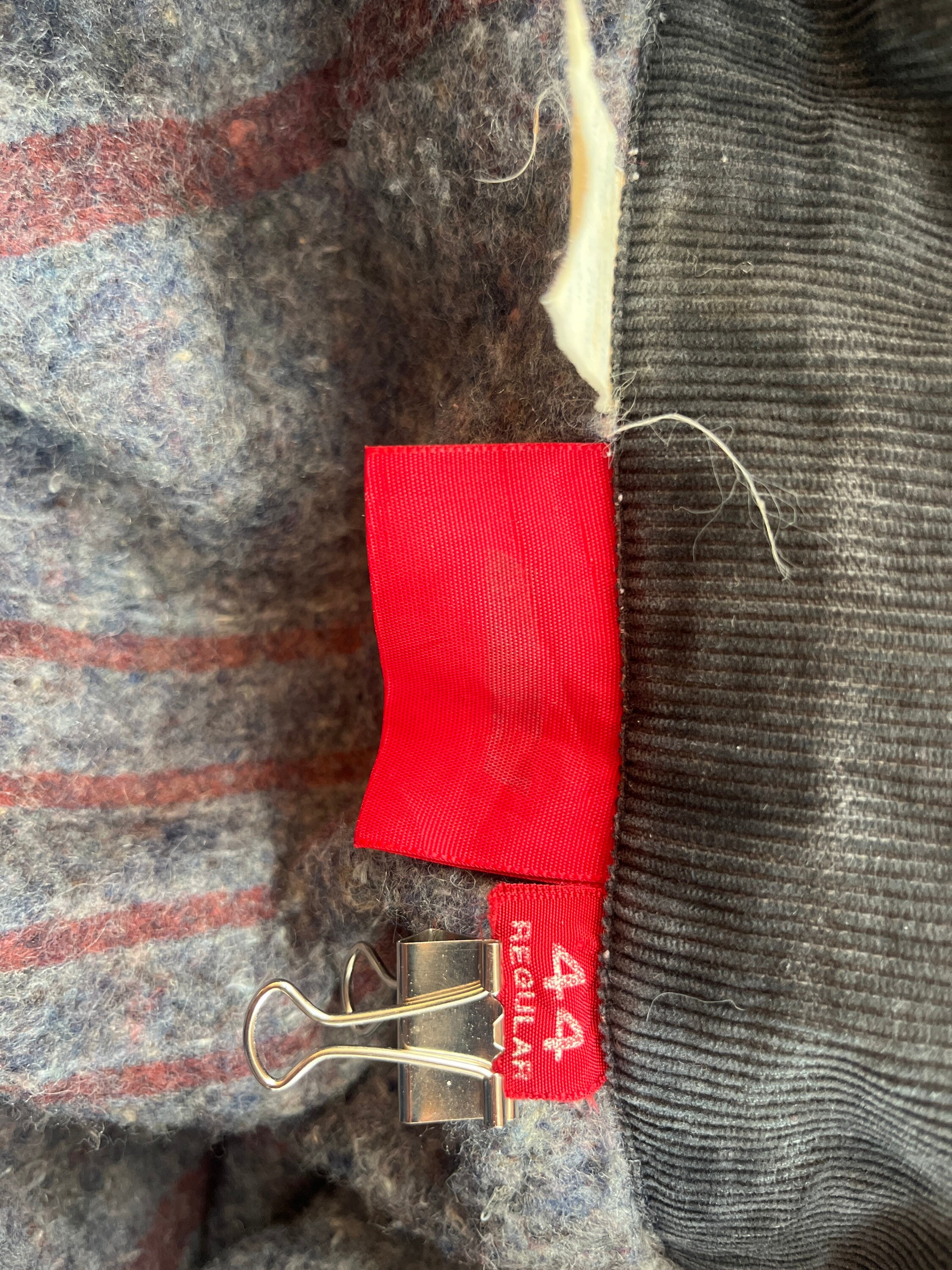 Dickies Blanket Lined Denim Jacket Mens 44R Etsy