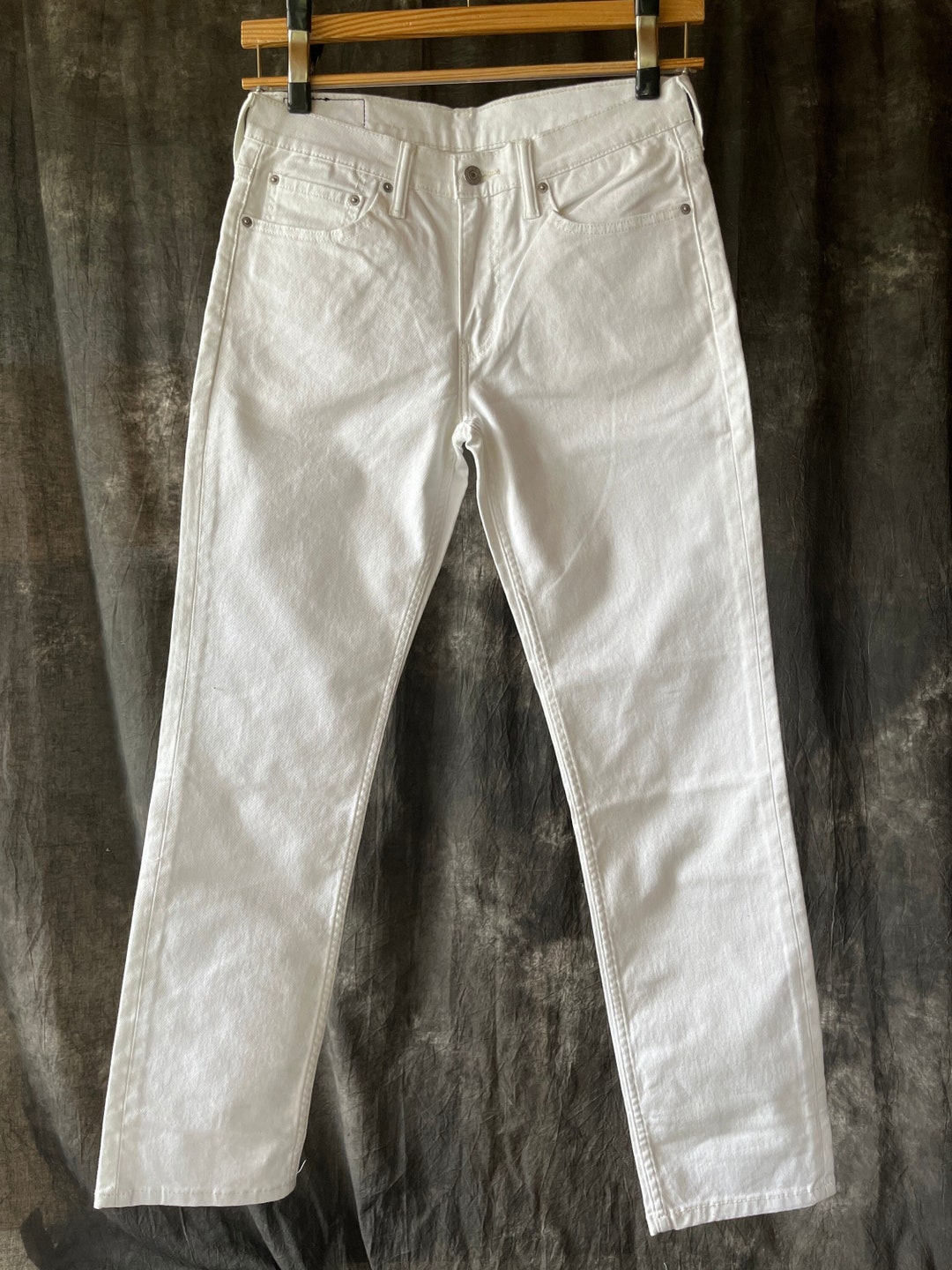 Levis 511 White Jeans 31X30 Labeled - Etsy