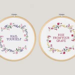 Last Podcast on the Left - LPotL Quotes - Cross Stitch - PATTERN